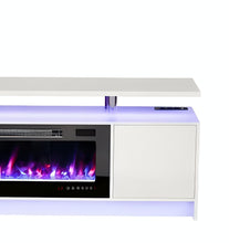 Load image into Gallery viewer, Fireplace TV Stand With Fireplace (734213) - White
