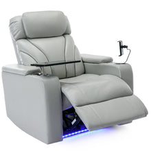 Load image into Gallery viewer, Power Motion Recliner Electric Power Recliner With USB Charging Port, Hidden Arm Storage, Convenient Cup Holder And tooth Speaker
