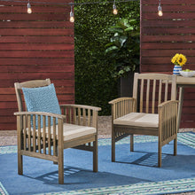 Load image into Gallery viewer, Casa - Acacia Dining Chair Set With Cushions,
