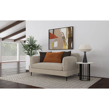 Load image into Gallery viewer, Repley - Upholstered Sculpted Track Arm Loveseat - Beige
