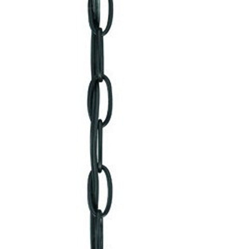 Oil Lamp Hanging Light - Matte Black