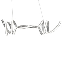 Load image into Gallery viewer, Two Light LED Dimmable Chandelier - Silver
