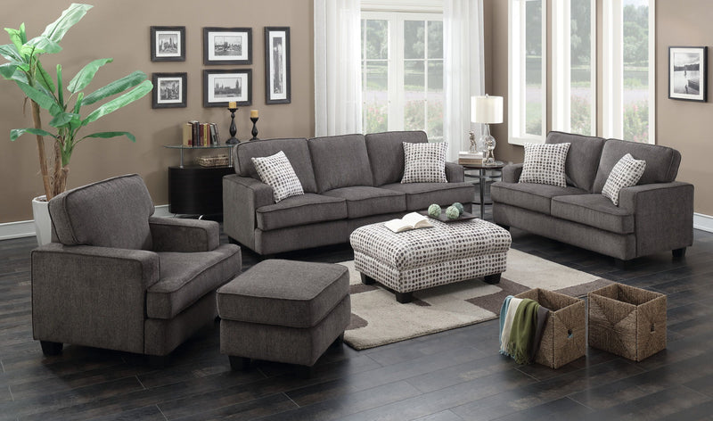Andie - Ottoman - Ink Dot