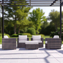 Load image into Gallery viewer, Outdoor Patio Chair Set For Patio With Foam Cushions
