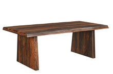 Load image into Gallery viewer, 86" Solid Wood Dining Table - Dark Brown
