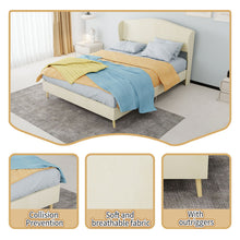 Load image into Gallery viewer, Upholstered Bed, Tufted Headboard, Comfortable Sleep
