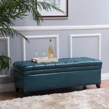 Load image into Gallery viewer, Juliana - Storage Ottoman With Birch Legs
