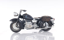 Load image into Gallery viewer, Hand Painted Decorative Motorcycle - Black
