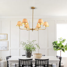 Load image into Gallery viewer, 6 Lamp Chandelier - Golden
