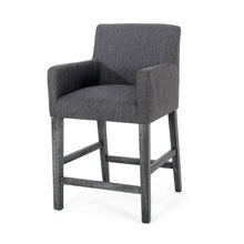 Load image into Gallery viewer, Serenitia - Upholstered Counter Chair With Straight Arm
