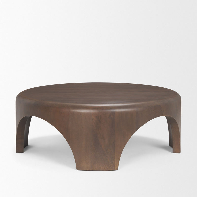 Round Coffee Table (727826) - Brown
