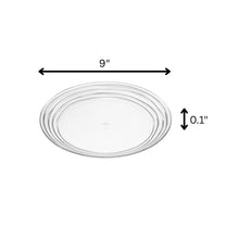 Load image into Gallery viewer, Designer Swirl Acrylic Dinner Plates (Set of 4)

