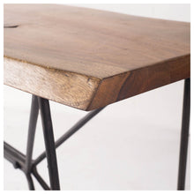 Load image into Gallery viewer, 16" Solid Wood Console Table - Brown
