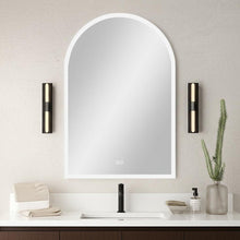 Load image into Gallery viewer, 38" Arch Unframed LED Lighted Bathroom Vanity Mirror - Clear
