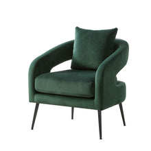 Load image into Gallery viewer, Open Back Accent Chair, Round Sofa Lounge Armchair
