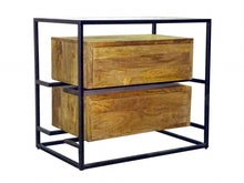 Load image into Gallery viewer, 28" Two Drawer Nightstand - Natural

