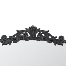 Load image into Gallery viewer, 31" Arch Iron Framed Accent Mirror - Black
