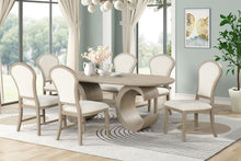 Load image into Gallery viewer, Gwendolyn - Oval Dining Table Top - Cerused Taupe
