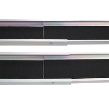 Load image into Gallery viewer, Premium Adjustable Telescoping Wheelchair Track Ramps Aluminium - Silver
