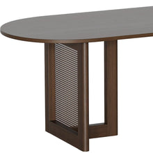 Load image into Gallery viewer, Wood Oval Bar Table (712262) - Walnut
