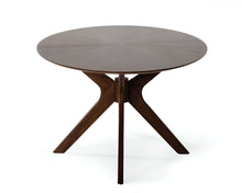 Load image into Gallery viewer, 75" Oval Solid Manufactured Wood Pedestal Base Dining Table - Brown
