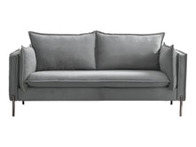 Load image into Gallery viewer, Black Legs Sofa - Gray
