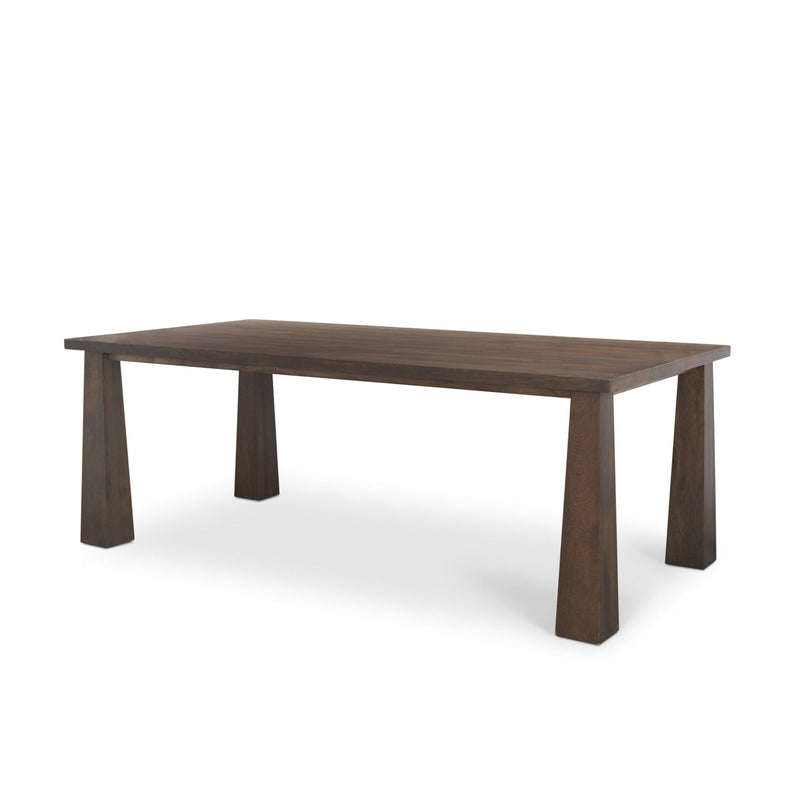 Solid Wood Dining Table (727872) - Brown