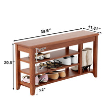 Load image into Gallery viewer, Multi Functional Double Layer Shoe Stool
