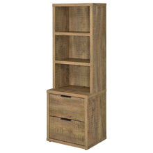 Load image into Gallery viewer, Geary - 3 Shelf Bookcase With USB Charging And Lockable Top Drawer
