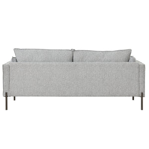 76.2" Modern Style 3 Seat Sofa Linen Fabric Upholstered Couch Furniture 3-Seats Couch for Different Spaces,Living Room,Apartment