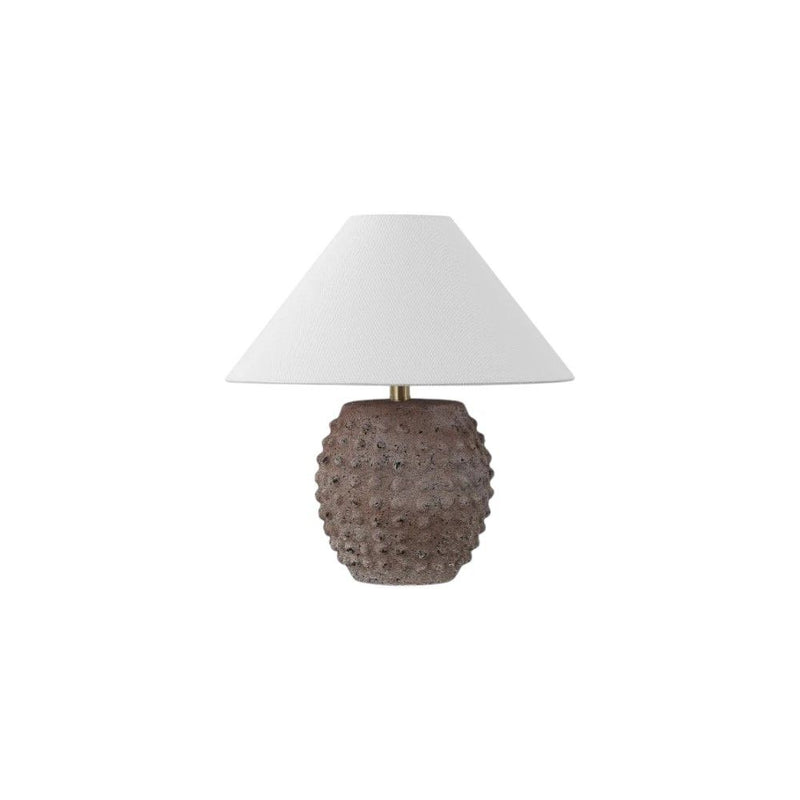 Novelty Table Lamps With Empire Shades (Set of 2) - Taupe