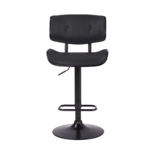 Load image into Gallery viewer, 46" Swivel, Adjustable Height Bar Chair - Black
