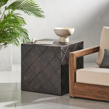 Load image into Gallery viewer, Outdoor Lightweight Concrete, Side Table - Copper
