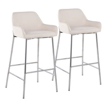Load image into Gallery viewer, Daniella - Contemporary Fixed Height Bar Stool (Set of 2)
