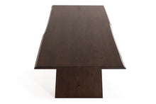 Load image into Gallery viewer, Solid Wood Sled Base Dining Table - Brown
