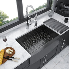 Load image into Gallery viewer, Farmhouse Kitchen Sink, Stainless Steel, Apron Front
