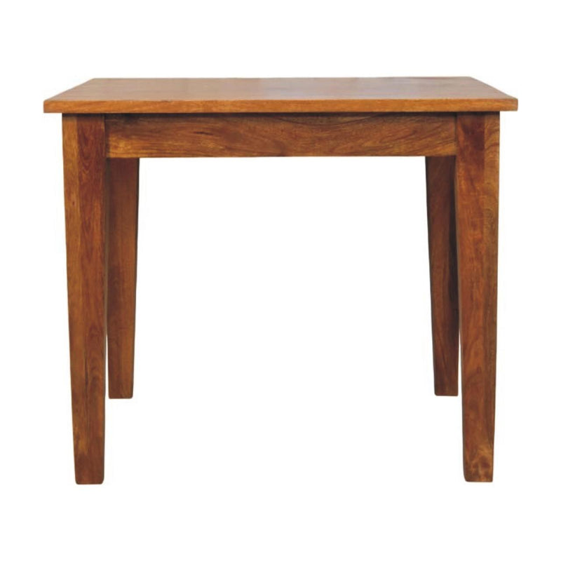 Solid Wood Square Dining Table - Brown
