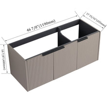 Load image into Gallery viewer, Contemporary Wall Mounted Bathroom Vanity With Soft Close Doors
