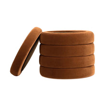 Load image into Gallery viewer, Fuji - Oversized Round Storage Ottoman
