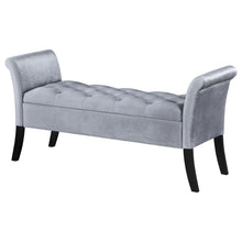 Load image into Gallery viewer, Pasley - Rolled Arm Storage Bench
