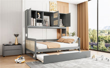 Load image into Gallery viewer, Daybed And All In One Cabinet And Shelf
