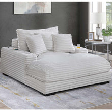 Load image into Gallery viewer, Chaise Lounge With 2 Cup Holders And USB Ports
