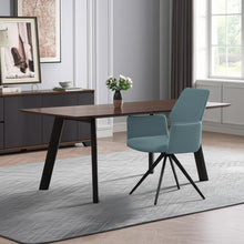 Load image into Gallery viewer, Upholstered Leather Dining Side Chair - Sage

