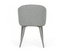 Load image into Gallery viewer, Fabric Wrapped Dining Chairs (Set of 2) - Gray
