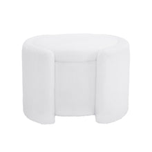 Load image into Gallery viewer, Cozy Boucle Storage Ottoman, Stylish Comfort With Hidden Storage
