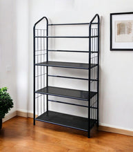 Load image into Gallery viewer, Four Tier Bookcase (469089) - Black

