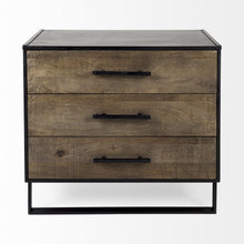 Load image into Gallery viewer, Accent Cabinet With Three Drawers - Black
