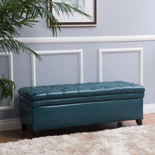 Load image into Gallery viewer, Juliana - Storage Ottoman With Birch Legs
