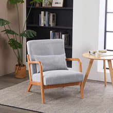 Load image into Gallery viewer, Accent Arm Chair With Pillow Upholstered
