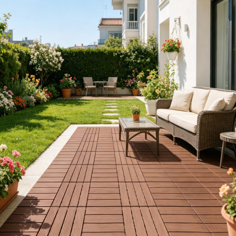 Interlocking Decking Tiles, 44 Packs